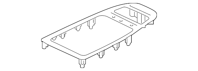 C2D17668 Деталь TRIM BEZEL