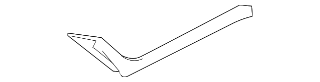 C2D6632AMS Деталь UPPER TRIM, RIGHT