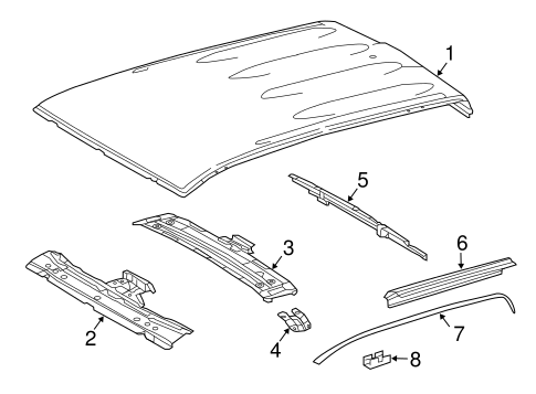 BODY/ROOF & COMPONENTS for 2016 Toyota Tacoma #2