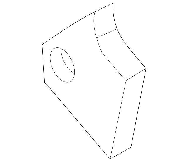 BTR6182 Деталь TRIM PANEL ASSY SPACER, RIGHT