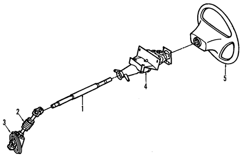 900 STEERING COLUMN