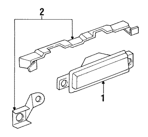 Backup Lamps for 1998 Oldsmobile 88 #0