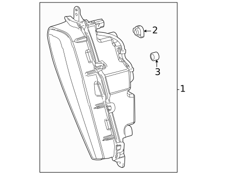 Signal Lamps for 2019 Toyota Mirai #0