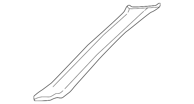 EMB101240LUM Деталь PILLAR TRIM, RIGHT