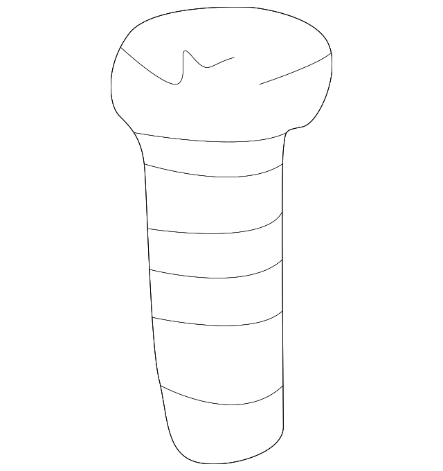 AD608059 Деталь SCUFF PLATE SCREW