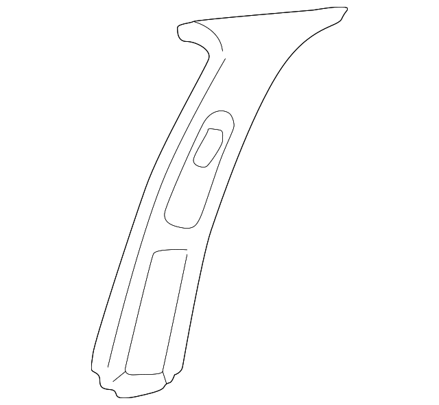 EMG100960LUM Деталь CENTER PLR TRIM, RIGHT