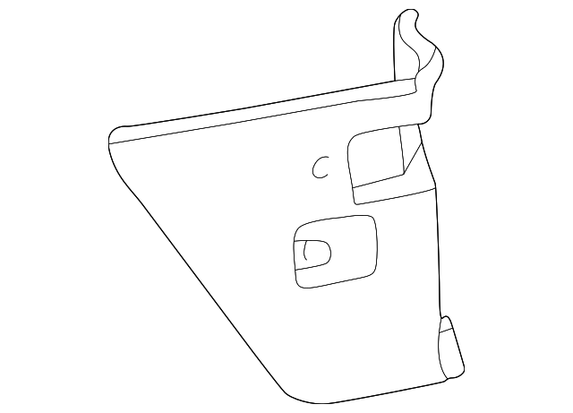 EMC101500LOY Деталь COWL TRIM, RIGHT