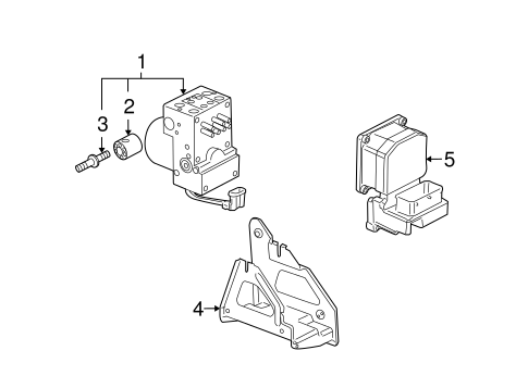 Brakes/Anti-Lock Brakes for 2008 Chevrolet Uplander #1