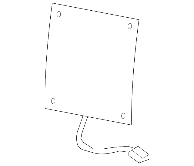 C2S38056 SEAT BACK HEATER, LEFT