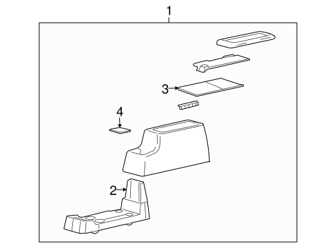 Freestar CENTER CONSOLE