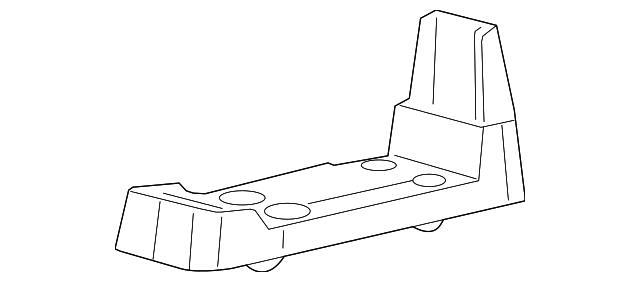 4F2Z-17045B34-AAA Деталь CONSOLE ASSY BRACKET