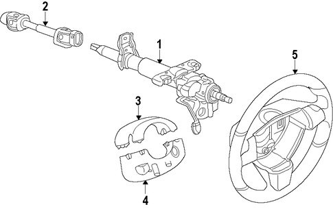 Astra STEERING COLUMN