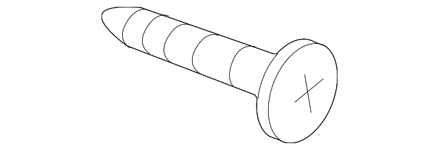 999-073-048-02 Деталь QTR TRIM PANEL SCREW, RIGHT