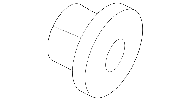 999-507-050-40 Деталь QTR TRIM PANEL GROMMET, LEFT