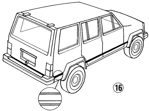 Cherokee STRIPE TAPE