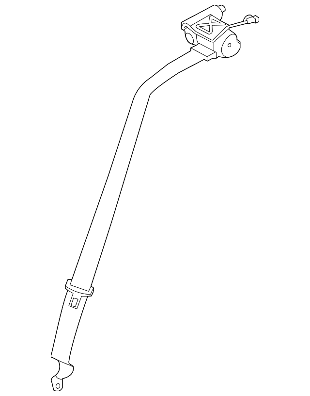 970-803-035-01-U01 Деталь SEAT BELT ASSY, RIGHT