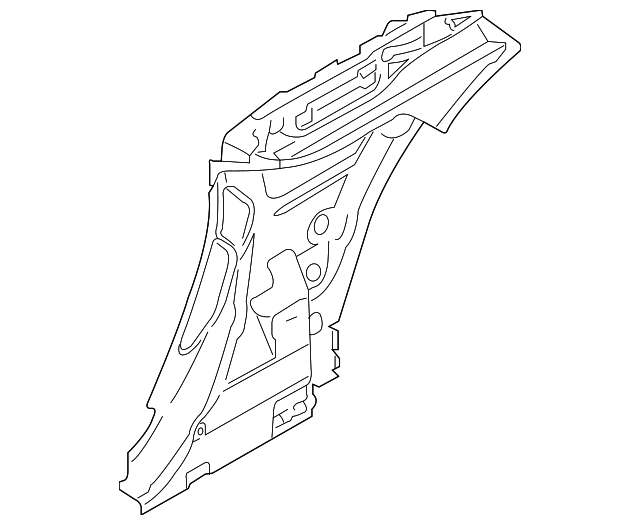 997-502-073-02-GRV Деталь LOWER PANEL, LEFT