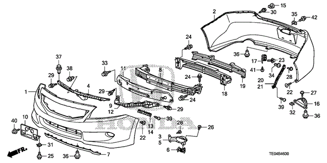 Nut, Air Spoiler Clip Nut, Air Spoiler Clip