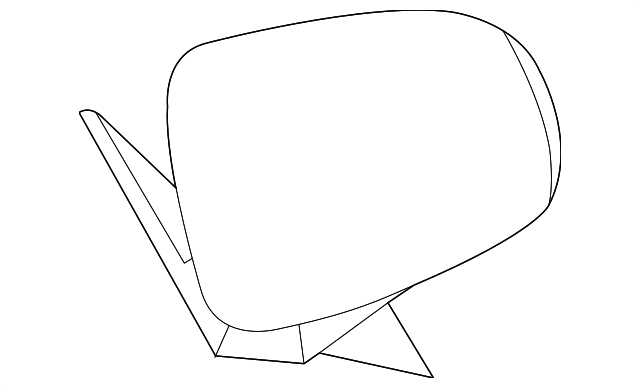 10448590 Деталь MIRROR ASSY, RIGHT