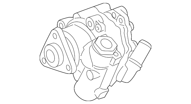 LR014089 POWER STEERING PUMP