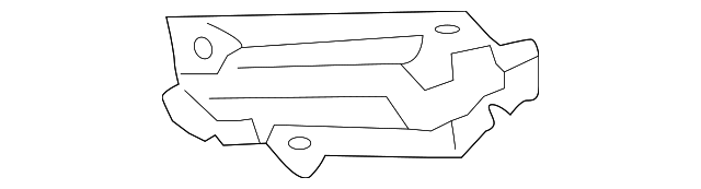 19204797 Деталь DASH PANEL BRACE, RIGHT