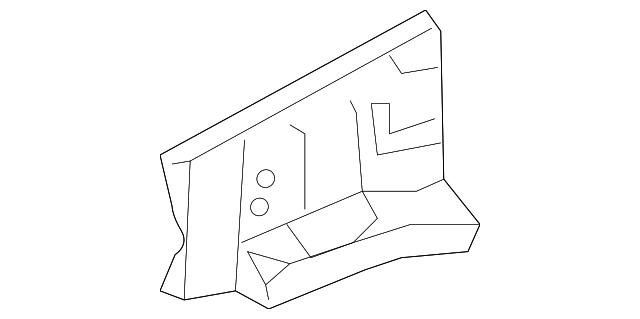 19183922 Деталь COWL SIDE PANEL, LEFT