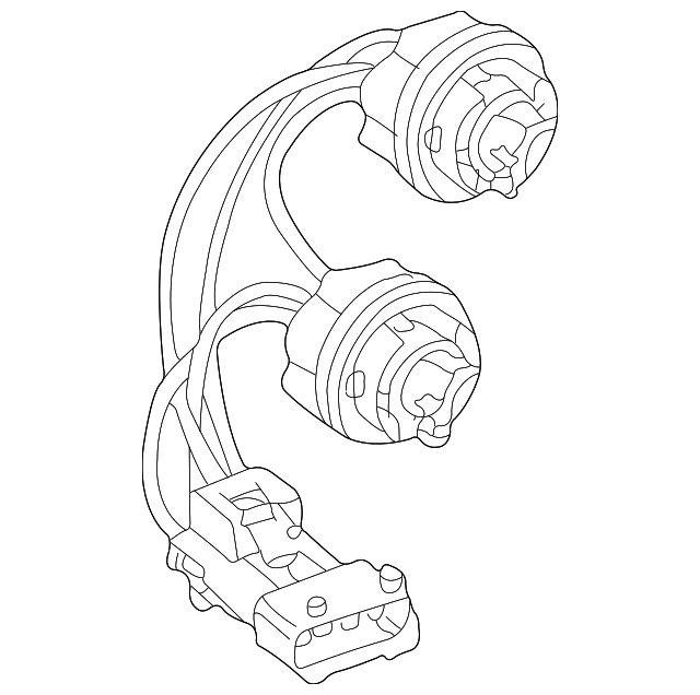 4914701 Деталь HARNESS, RIGHT