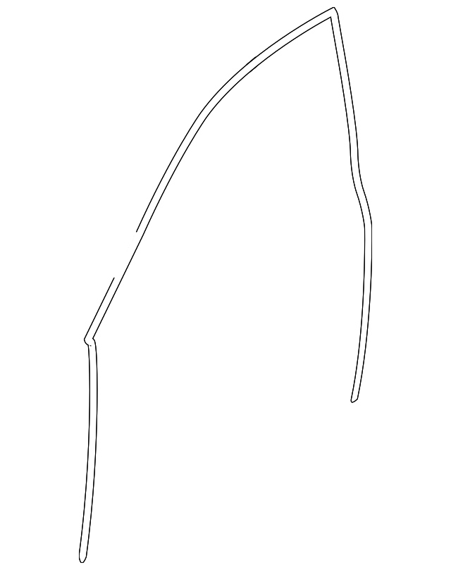 970-537-576-01 Деталь DOOR W'STRIP, RIGHT