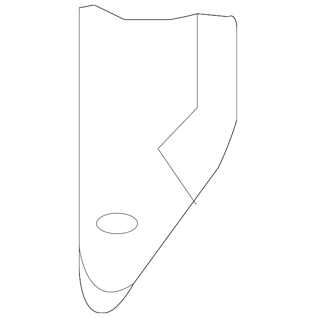 970-537-535-00 Деталь REAR COVER, LEFT