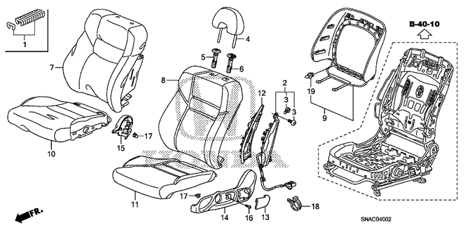 Interior/Bumper/Front Seat (L.) (2) for 2010 Honda CIVIC SEDAN #1