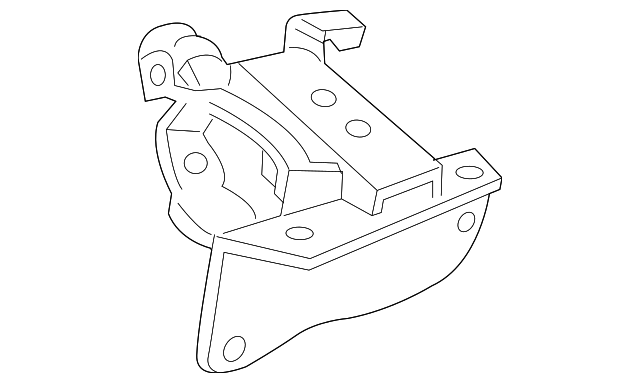 88969091 Деталь SIDE MOUNT, LEFT