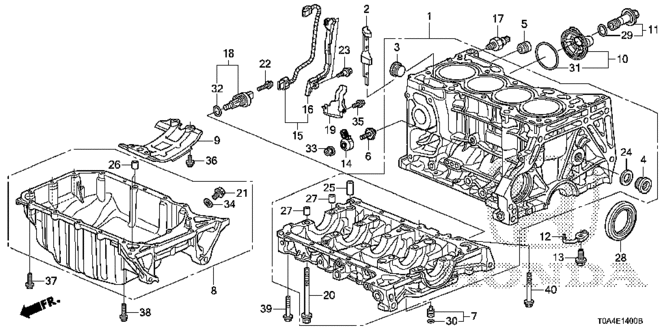 Bolt, Knock Sensor Bolt, Knock Sensor