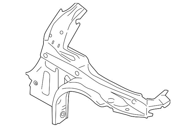 991-502-019-08-GRV Деталь INNER PANEL, LEFT