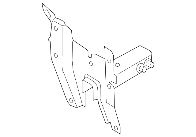 991-502-414-02-GRV Деталь SUPPORT BRACKET, RIGHT