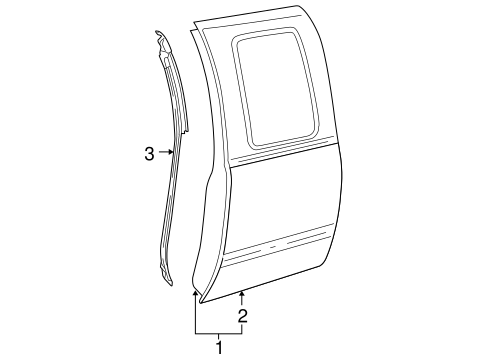 Silverado 2500 HD DOOR & COMPONENTS 2