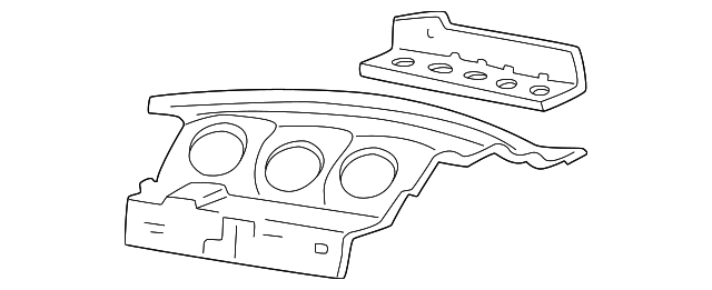 2F1Z5446506AA Деталь PACKAGE TRAY