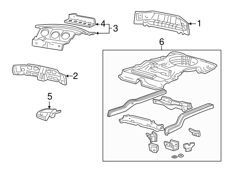 Rear Body for 2004 Ford Taurus #0