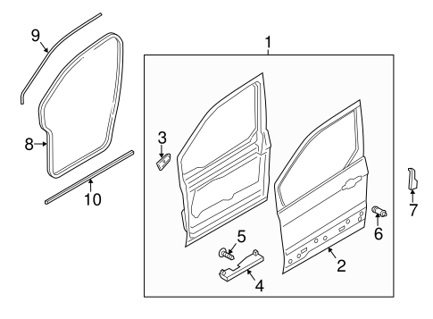 Transit Connect DOOR & COMPONENTS