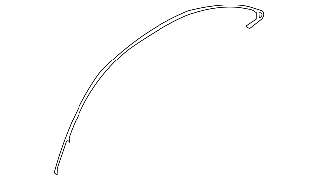 5G1Z-5429796-AA Деталь DRIP MOLDING, RIGHT