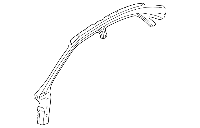 5G1Z5451186AA Деталь ROOF RAIL, RIGHT