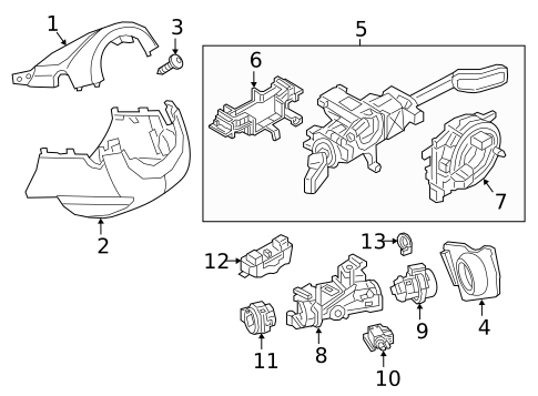 Anti-Theft Components for 2020 Volkswagen Jetta #1