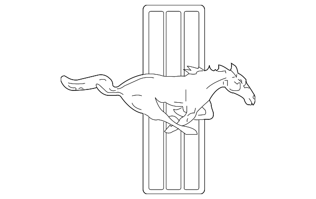 6R3Z-16228-A Деталь EMBLEM, RIGHT
