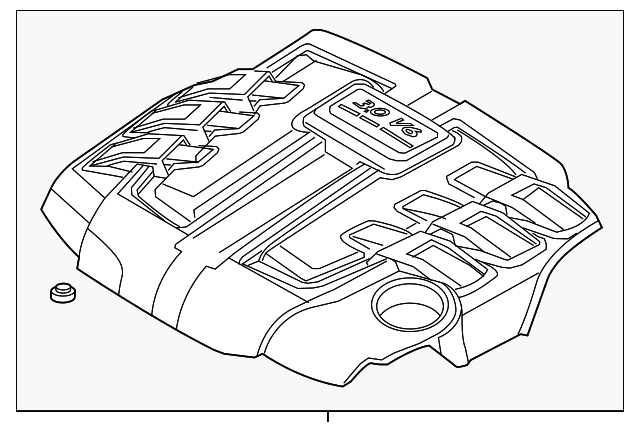 7PP-103-925-F Деталь ENGINE COVER
