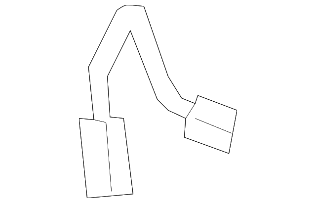 991-355-585-03 Деталь BRAKE LINE, LEFT
