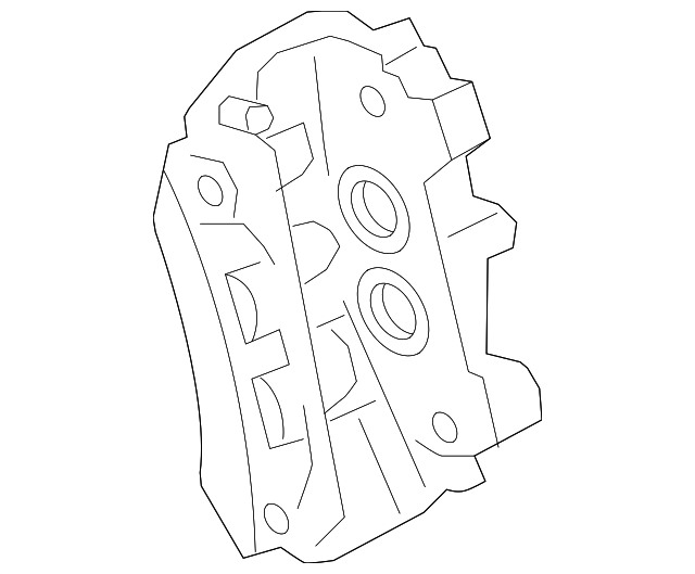 991-352-429-32 Деталь CALIPER, LEFT