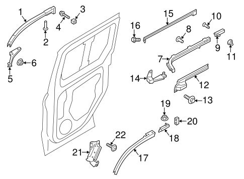 Transit Connect DOOR HARDWARE