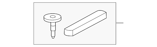 LR052896 Деталь WEATHERSTRIP MOUNT KIT, LEFT