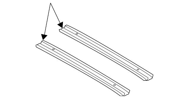 LR036457 Деталь FRONT BOW