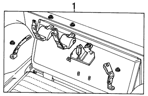 Taurus REAR SEAT BELTS