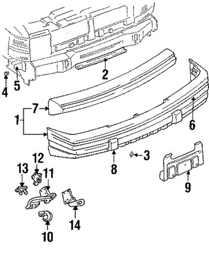 Grand Cherokee BUMPER & COMPONENTS - FRONT